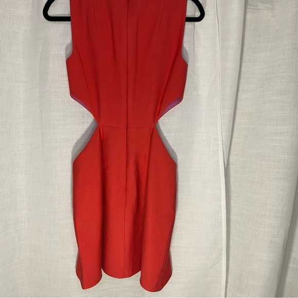 BCBGMAXAZRIA Kathryne Women's Size 4 Poppy Bow Dress $298 - Picture 10 of 15